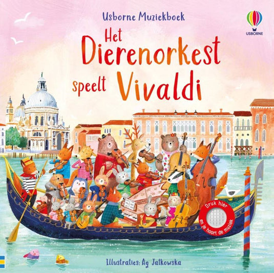 Geluidenboek: het dierenorkest speelt vi