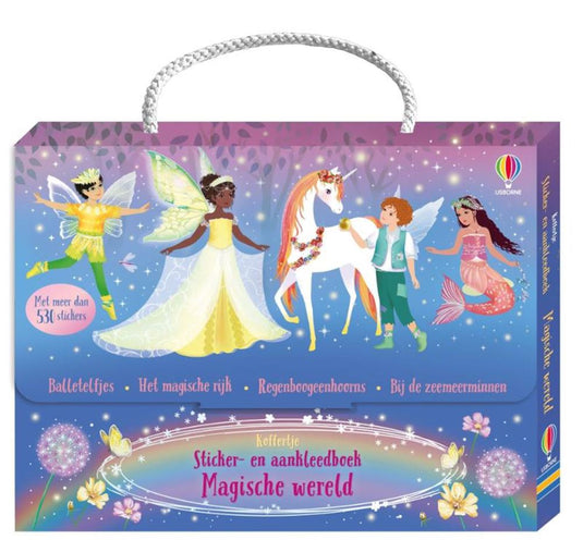 Magische wereld. stickerboek. 5+