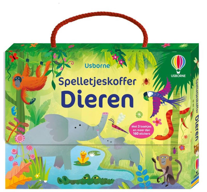 Afbeelding laden in galerijviewer, Spelletjeskoffer dieren 3+
