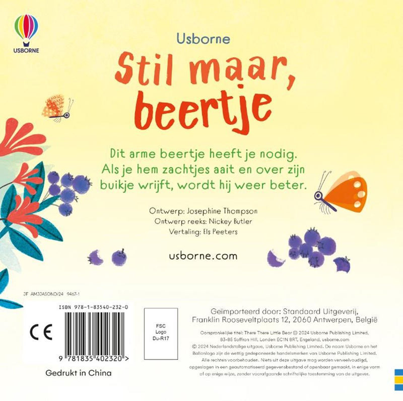 Afbeelding laden in galerijviewer, Stil maar, beertje. voelboek. 1+
