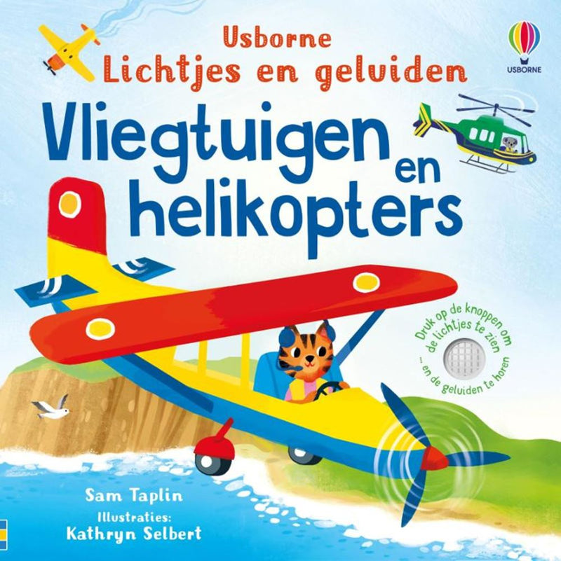 Afbeelding laden in galerijviewer, Geluidenboek:vliegtuigen en helikopters
