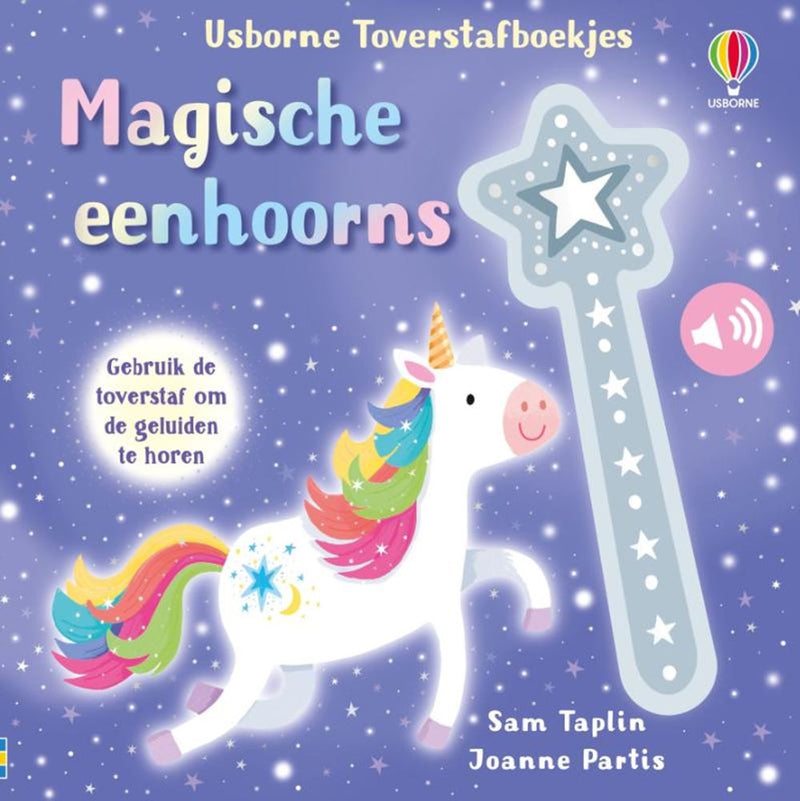 Afbeelding laden in galerijviewer, Geluidenboek: magische eenhoorns. 3+
