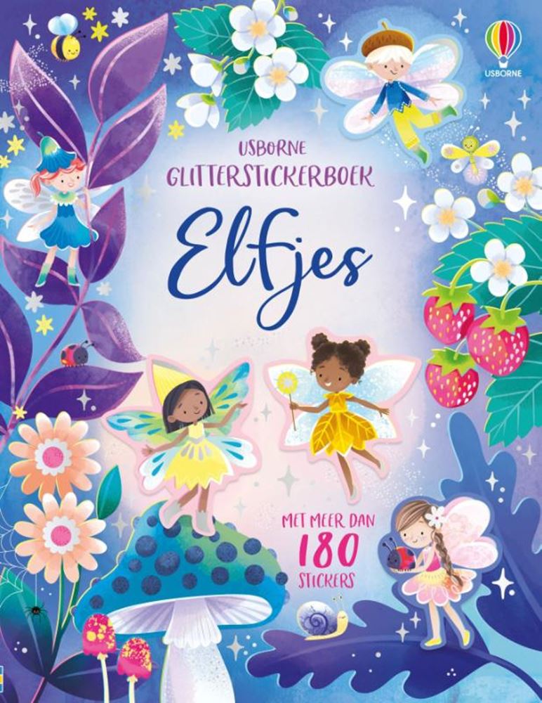 Afbeelding laden in galerijviewer, Stickerboek: glitterelfjes. 3+
