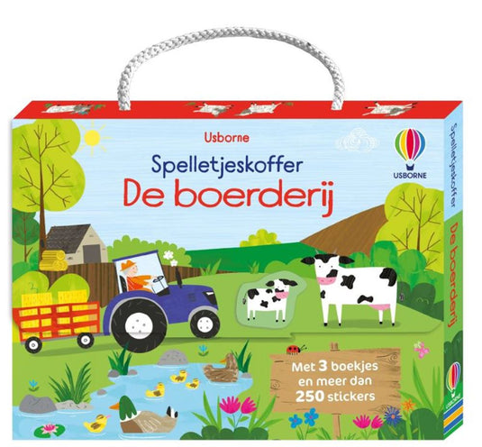 Spelletjeskoffer: de boerderij. 3+