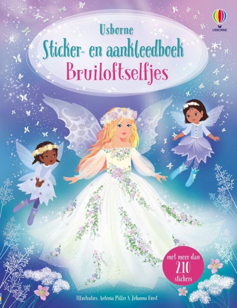 Afbeelding laden in galerijviewer, Stickerboek: bruiloftselfjes. 5+
