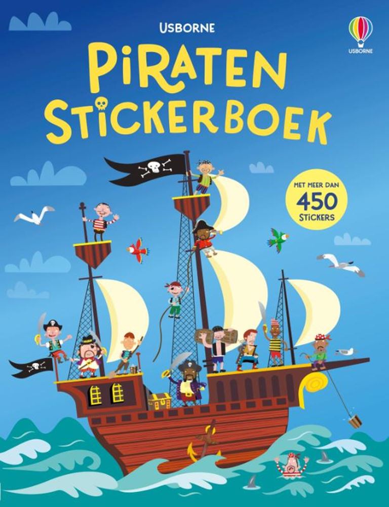 Afbeelding laden in galerijviewer, Piraten stickerboek 5+
