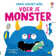 Kartonboek: voer je monster 1+