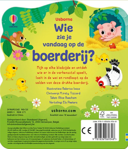 Wie zie je vandaag op de boerderij? 1+