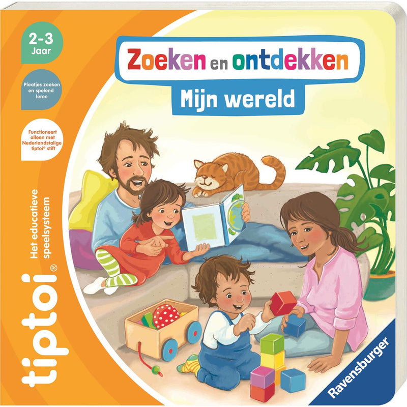 Afbeelding laden in galerijviewer, Ravensburger tiptoi boek zoeken en ontdekken: mijn wereld
