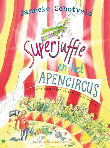 Centraal boekhuis superjuffie en het apencircus