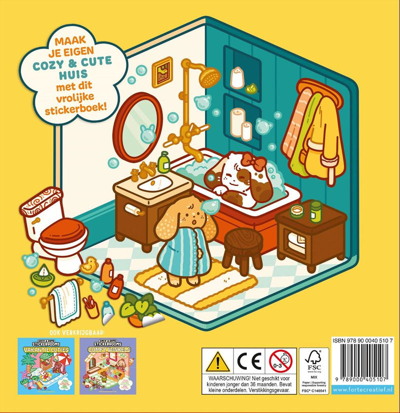 Afbeelding laden in galerijviewer, Cozy stickerboek happy huis -
