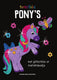 Toverfolie; pony's. 6+