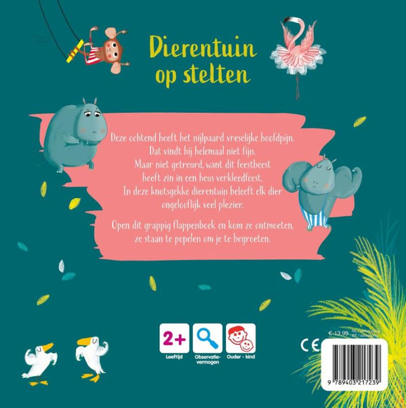 Afbeelding laden in galerijviewer, Dierentuin op stelten. 2+
