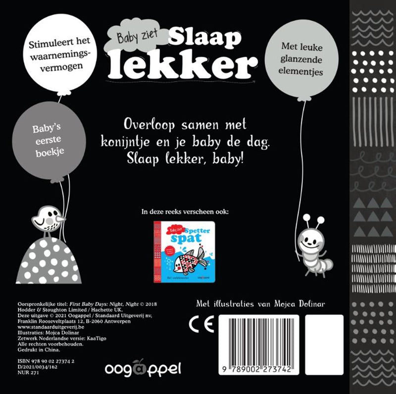 Afbeelding laden in galerijviewer, Baby ziet: slaap lekker. 0+
