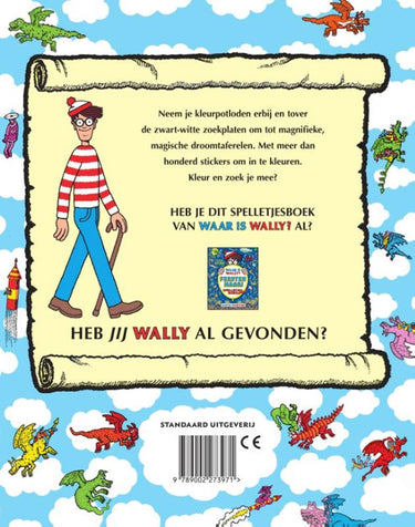 Wpg uitgevers waar is wally? draken en dromen kleurboe