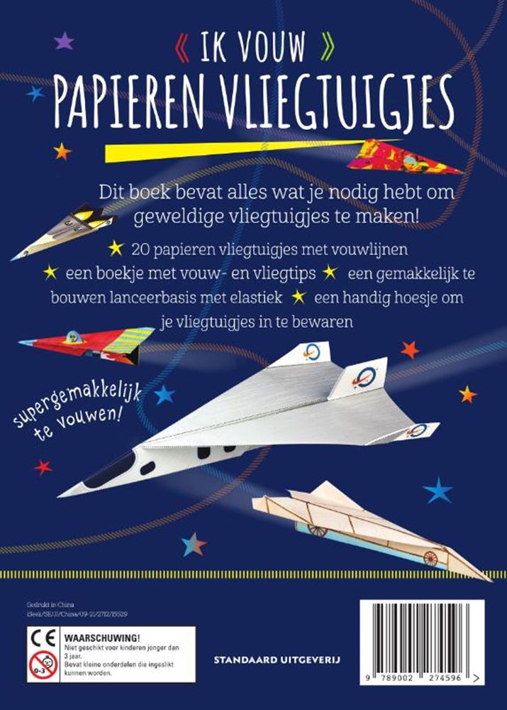 Afbeelding laden in galerijviewer, Wpg uitgevers (ik vouw) papieren vliegtuigjes
