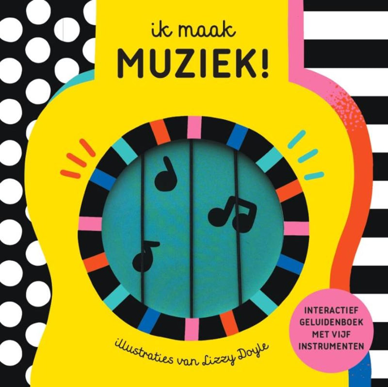 Afbeelding laden in galerijviewer, Geluidenboek: ik maak muziek! 1+
