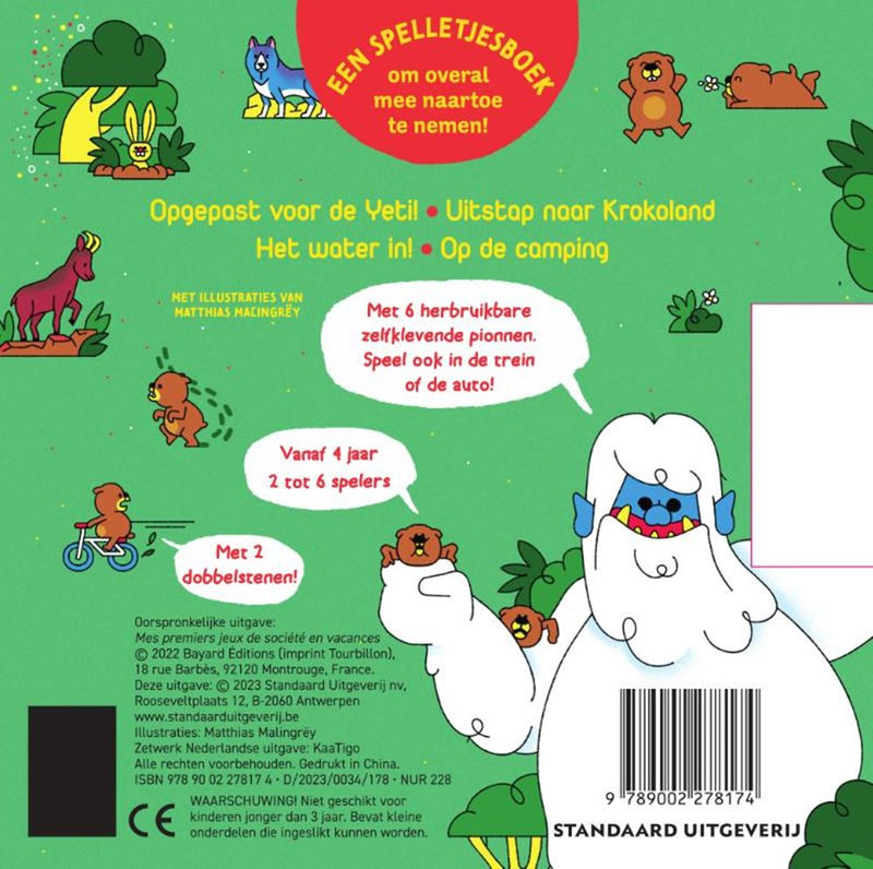 Afbeelding laden in galerijviewer, Mijn eerste spelletjes voor onderweg. 4+
