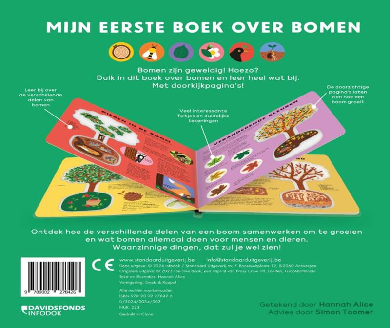 Afbeelding laden in galerijviewer, Mijn eerste boek over bomen 5+
