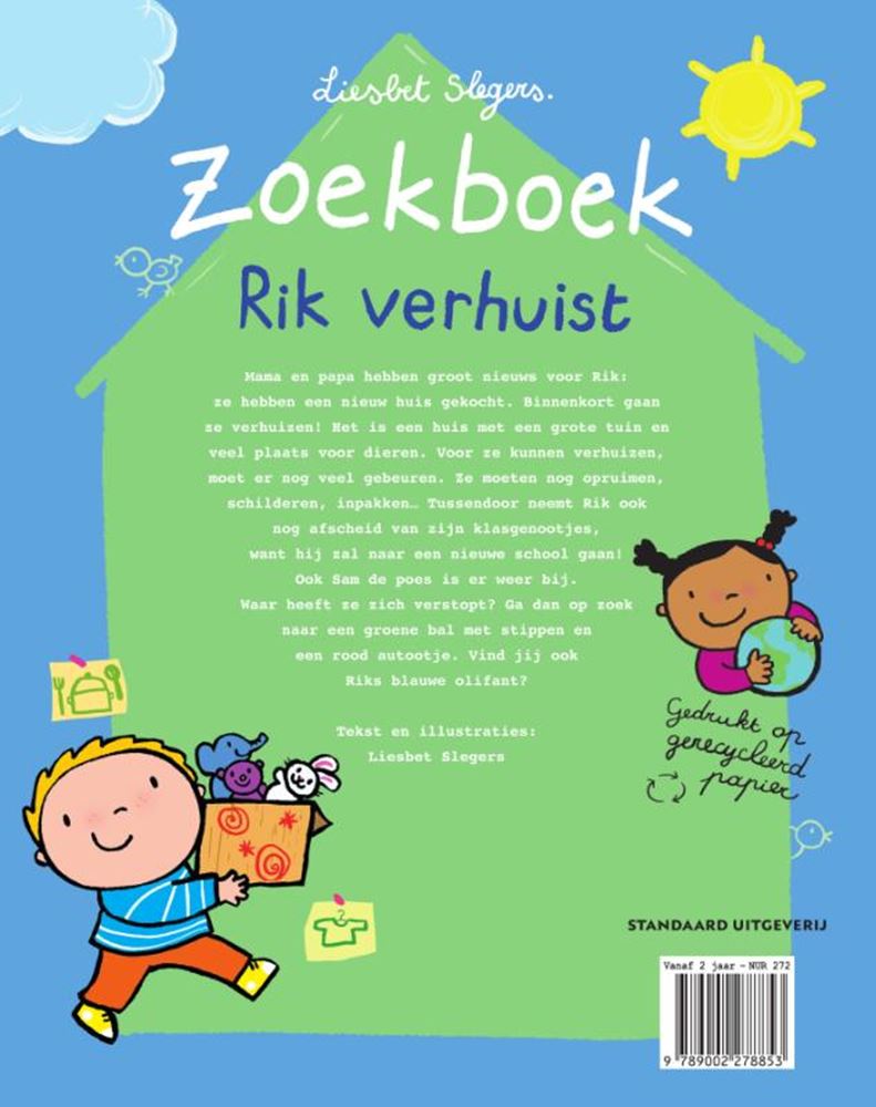 Afbeelding laden in galerijviewer, Zoekboek rik verhuist 2+
