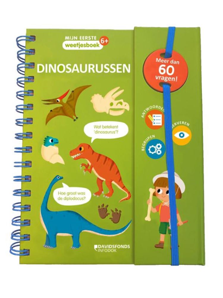 Afbeelding laden in galerijviewer, Mijn eerste weetjesboek: dinosaurussen
