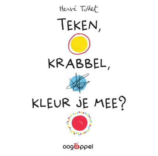 Teken, krabbel, kleur je mee? 3+