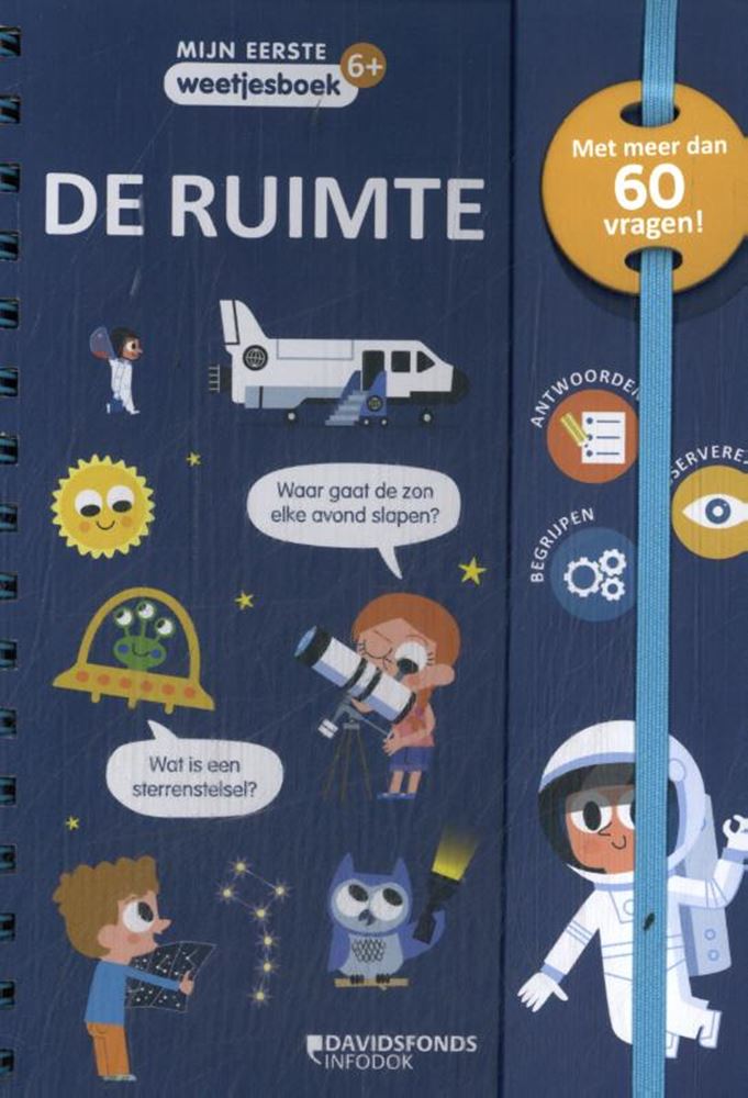 Afbeelding laden in galerijviewer, Mijn eerste weetjesboek: de ruimte 6+
