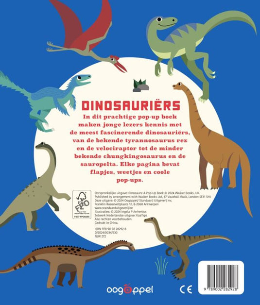 Dinosauriërs een pop-upboek 3+ | 2 stuks