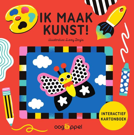Kartonboek: ik maak kunst! 3+