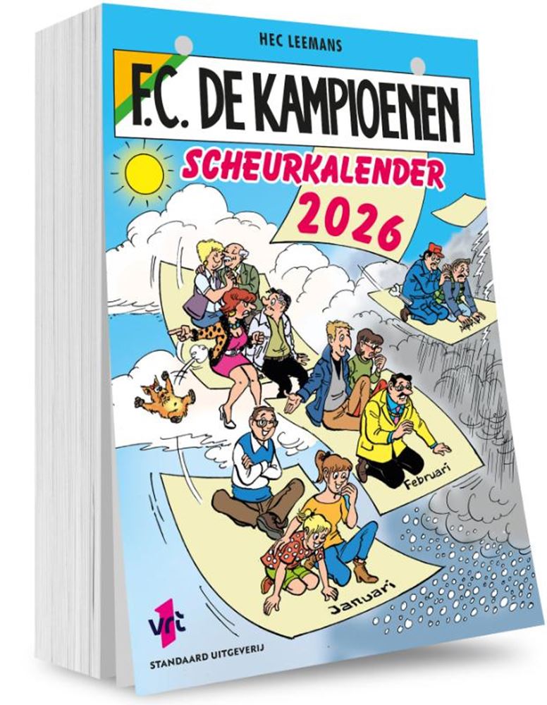 Afbeelding laden in galerijviewer, F.c. de kampioenen scheurkalender 2026
