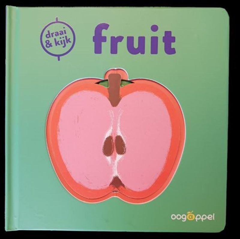 Afbeelding laden in galerijviewer, Kartonboek: draai en kijk fruit 4+

