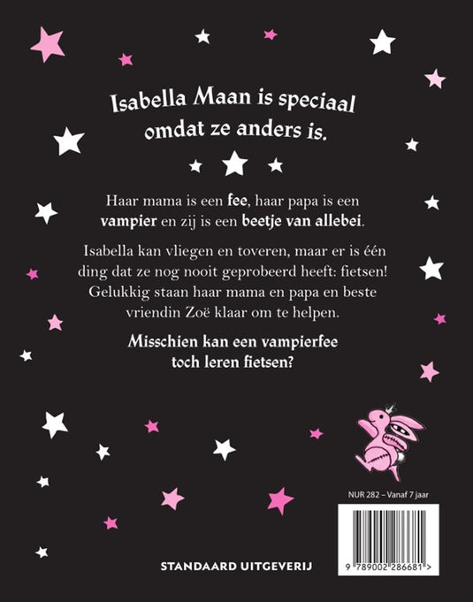 Isabella maan leert fietsen 7+