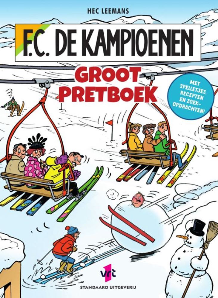Afbeelding laden in galerijviewer, F.c. de kampioenen: groot pretboek 8+
