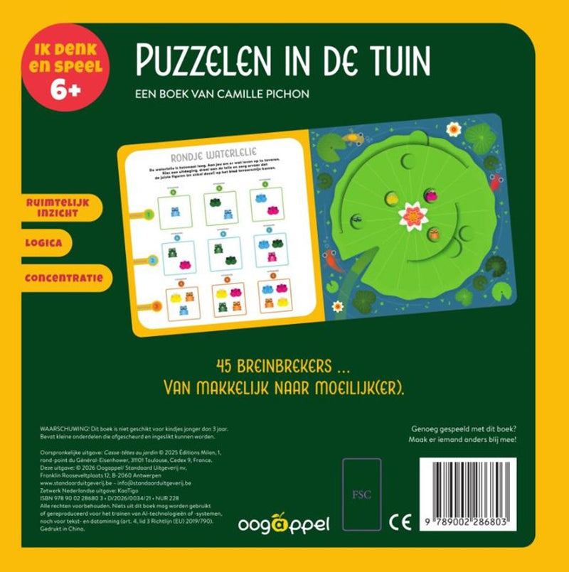 Afbeelding laden in galerijviewer, Puzzelen in de tuin 6+
