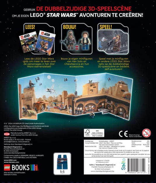Uitklappen en spelen: han solo en chewie