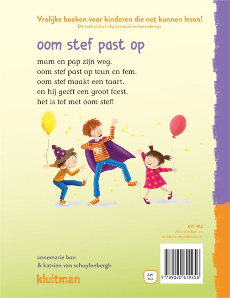 Afbeelding laden in galerijviewer, Avi-m3: oom stef past op. 6+
