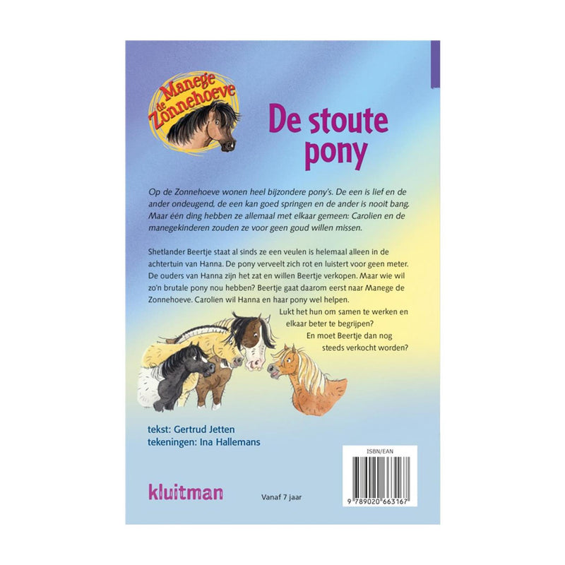Afbeelding laden in galerijviewer, Kluitman manege de zonnehoeve - de stoute pony
