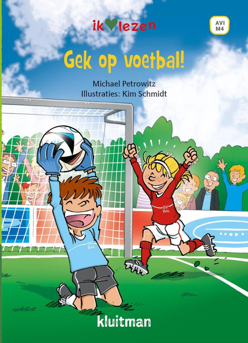 Afbeelding laden in galerijviewer, Kluitman ik hou van lezen - gek op voetbal! avi-m4
