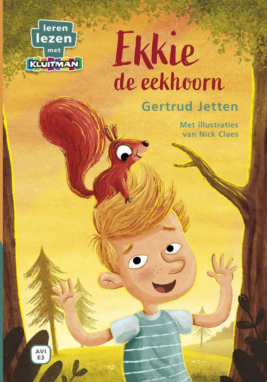 Kluitman leren lezen met ekkie de eekhoorn avi e3