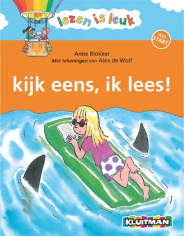 Afbeelding laden in galerijviewer, Kluitman lezen is leuk - kijk eens ik lees avi-start
