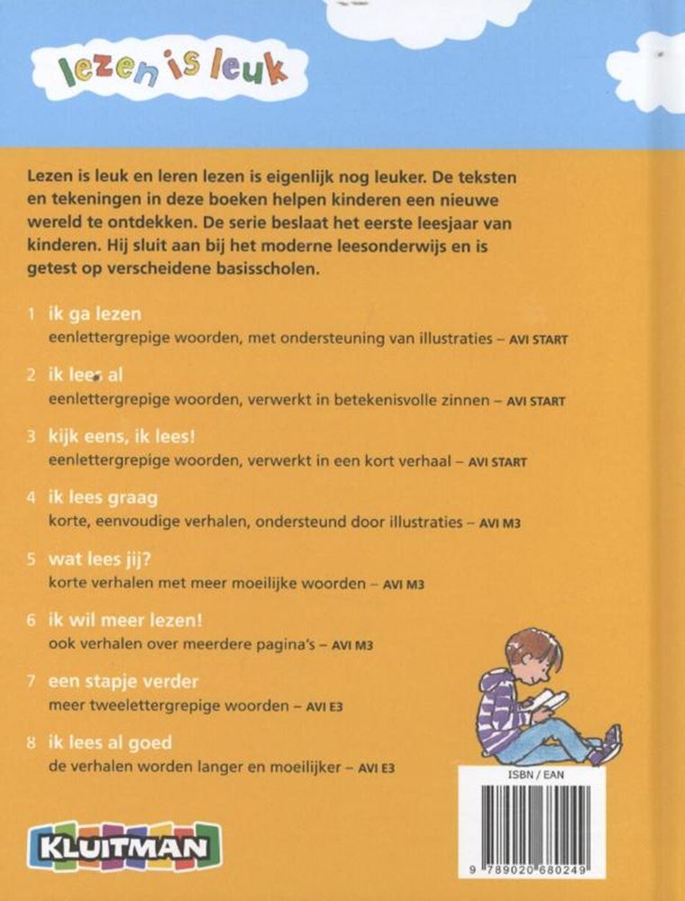 Afbeelding laden in galerijviewer, Kluitman lezen is leuk - ik lees graag avi-m3
