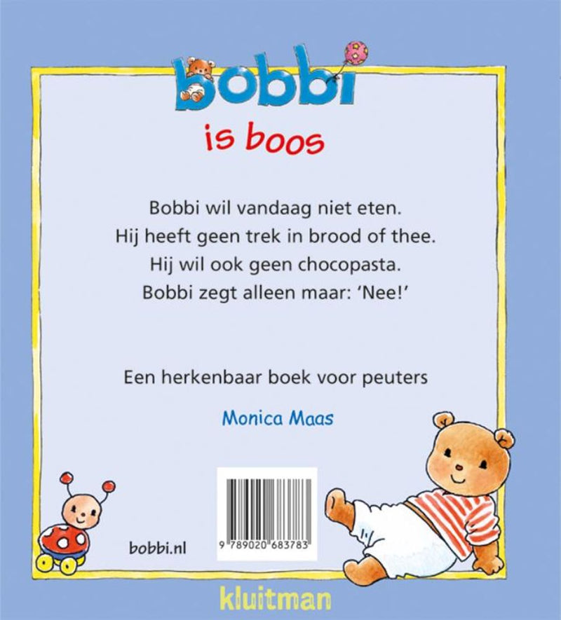 Afbeelding laden in galerijviewer, Uitgeverij kluitman bobbi is boos. 2+
