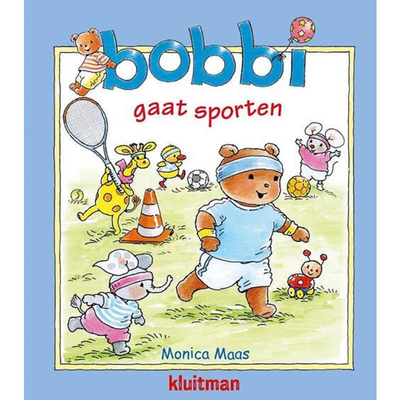 Afbeelding laden in galerijviewer, Kluitman bobbi gaat sporten hardcover- 32 pagina's
