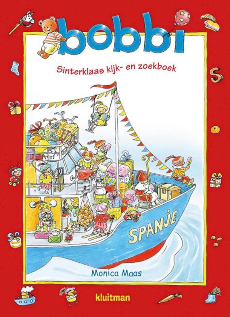 Afbeelding laden in galerijviewer, Kluitman bobbi sinterklaas kijk- en zoekboek
