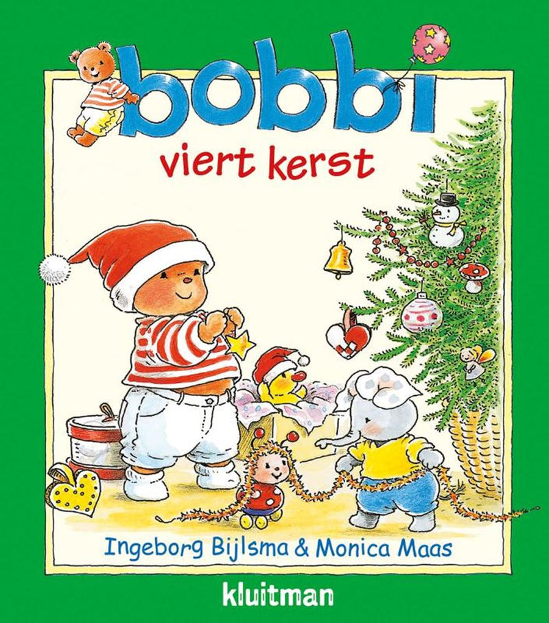 Afbeelding laden in galerijviewer, Uitgeverij kluitman bobbi viert sinterklaas - viert kerst omkeerboek
