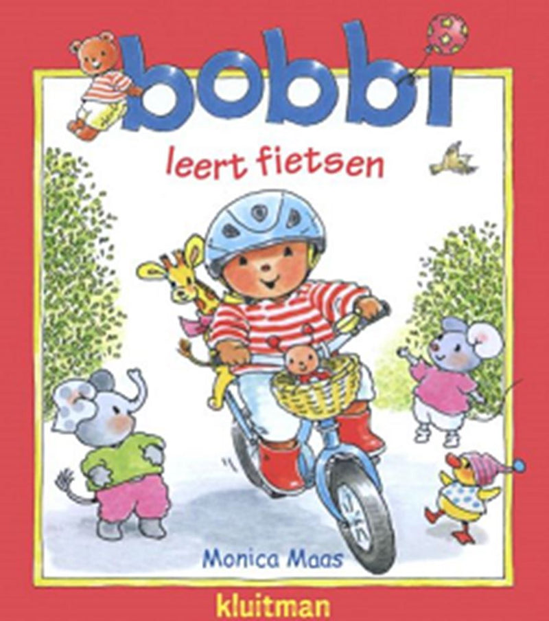 Afbeelding laden in galerijviewer, Uitgeverij kluitman bobbi leert fietsen. 2+
