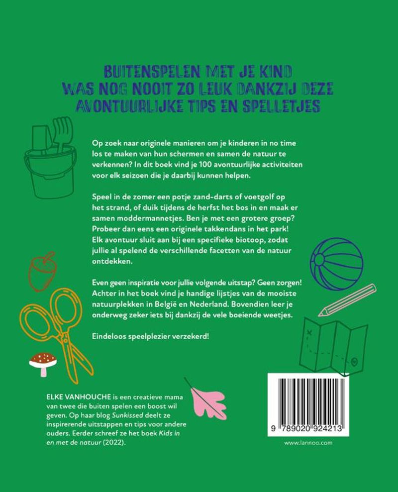 Afbeelding laden in galerijviewer, Centraal boekhuis buiten spelen! 100 leuke activiteiten in
