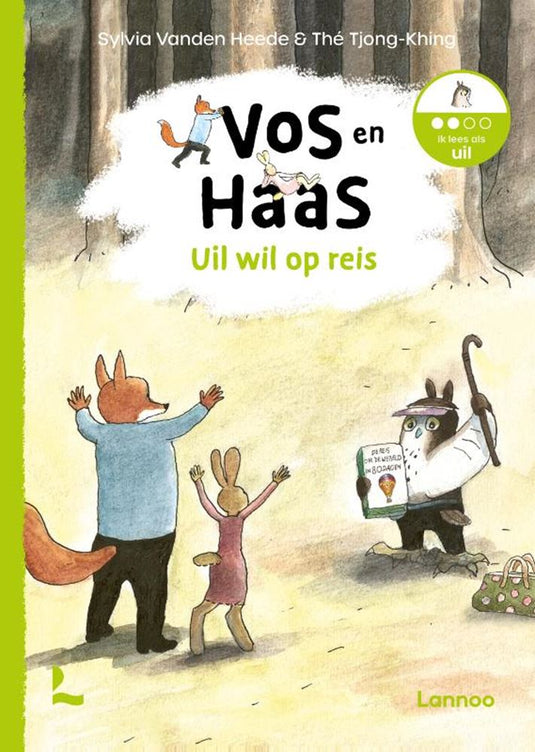 Vos en haas - uil wil op reis 6+ | 2 stuks