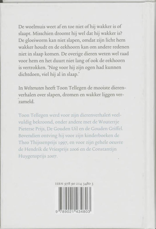 Toon tellegen: welterusten. cadeauboekje
