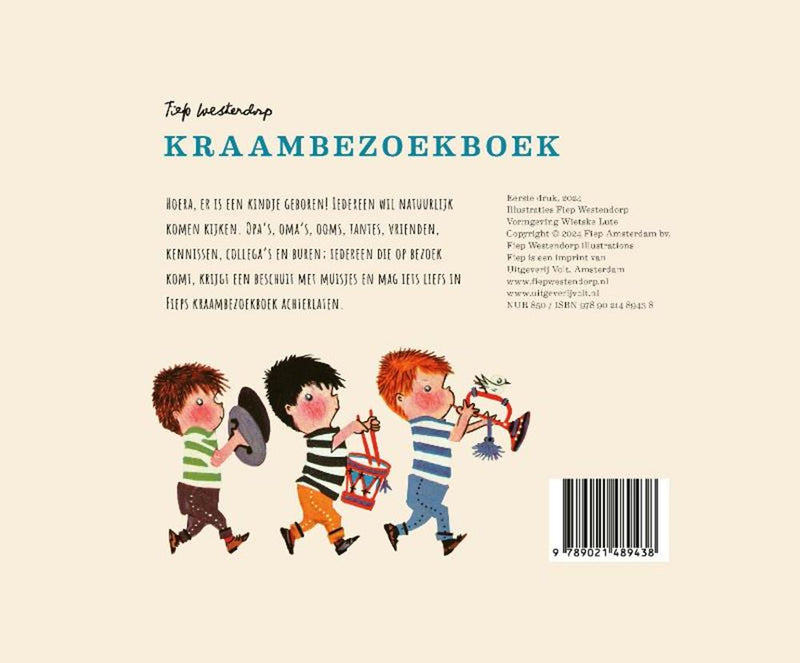 Afbeelding laden in galerijviewer, Kraambezoekboek 2+
